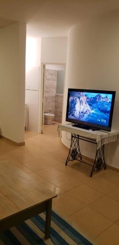 TV a/nebo společenská místnost v ubytování Monoambiente Urquiza