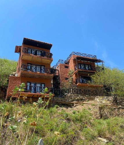 O edifício onde o hotel está situado
