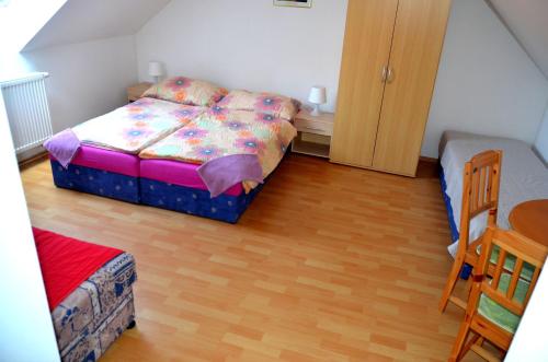 Cama o camas de una habitación en Penzion u Kapličky