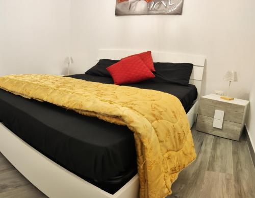 Een bed of bedden in een kamer bij B&b La casett