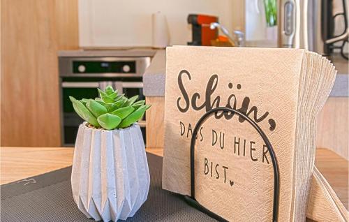 Kuchyň nebo kuchyňský kout v ubytování Blumenwiesenweg 26