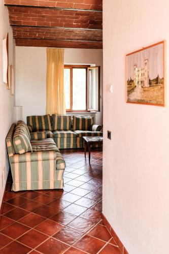 Χώρος καθιστικού στο Agriturismo biologico Bulichella