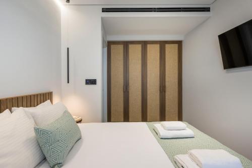 Katil atau katil-katil dalam bilik di Ostrakon Suites