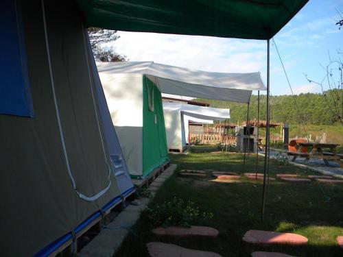 a tent is set up in a yard at SB KAMP ŞİLE in Sile