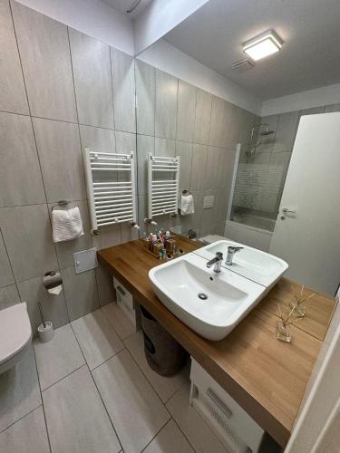 Koupelna v ubytování Citta luxury apartment 75