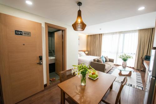 Posezení v ubytování J'ADORE APARTMENT