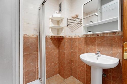 Koupelna v ubytování Apartamento Emeterio