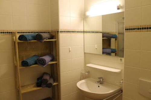 Kúpeľňa v ubytovaní Appartement Hohe Mut