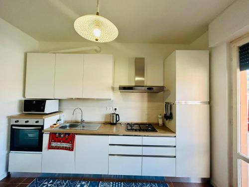 Een keuken of kitchenette bij Casa Bixio