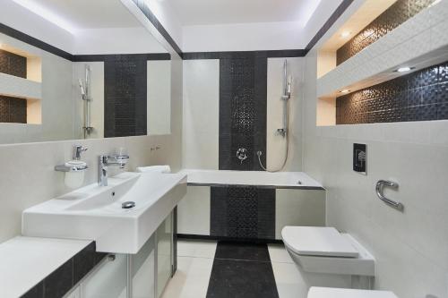 Koupelna v ubytování Villa Park by Baltic Home Świnoujście