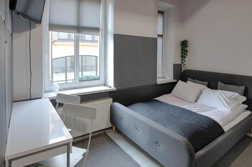 Postel nebo postele na pokoji v ubytování 3 Bros' Hostel Cieszyn