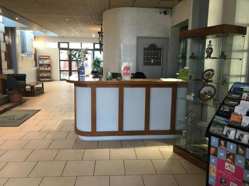 Ο χώρος του λόμπι ή της ρεσεψιόν στο Hotel LE BEAU SITE