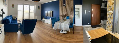Χώρος καθιστικού στο Apartament Anna
