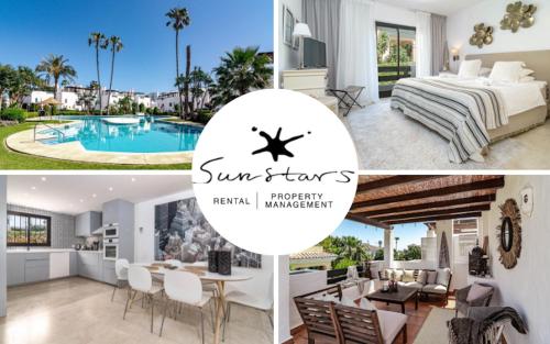 Seaside 3 bedroom Townhouse in San Pedro close to the Beach with private Garden