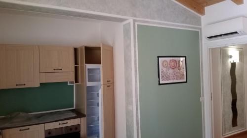 Η κουζίνα ή μικρή κουζίνα στο Residence Ataras