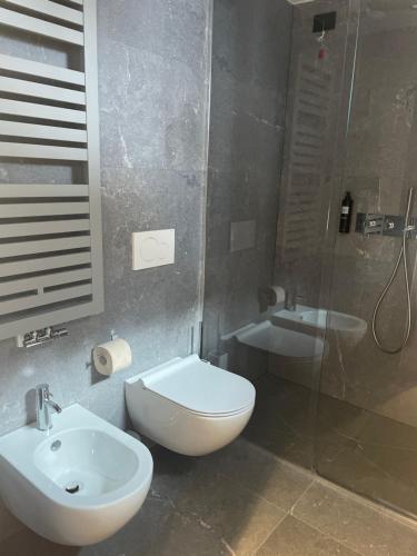 Ένα μπάνιο στο Hotel Giardino Verdi