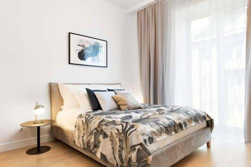Postel nebo postele na pokoji v ubytování Modern apartment in the heart of Tallinn