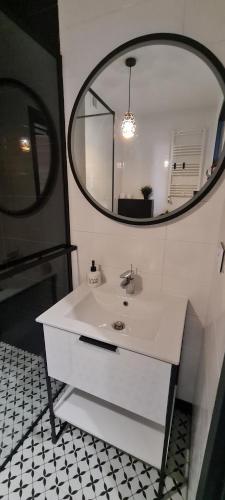 Koupelna v ubytování Mazovia Gold Apartament