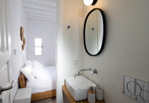 Koupelna v ubytování MYKONOS HOUSE Eternity maisonette , Mykonos Town