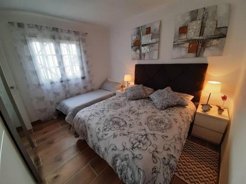 Postel nebo postele na pokoji v ubytování 2 BEDROOM Apartment grandfloor-PTO. DEL CARMEN