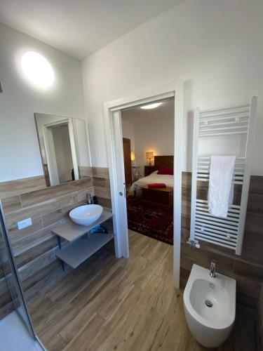 A bathroom at Bed & Breakfast Sinfonia