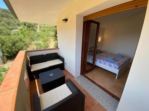 Una cama o camas en una habitación de Casa Vacanze La Quercia