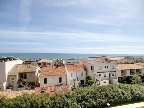 Studio avec garage, vue mer, 2 couchages à Mauguio - FR-1-715-48