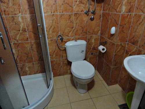 Ванная комната в Apartments Pribilovic