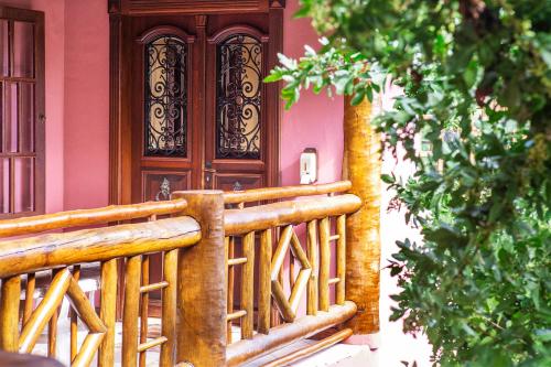 Μπαλκόνι ή βεράντα στο Hotel Alemão Beach de Ilhabela