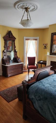 Ruang duduk di Oaklawn Inn