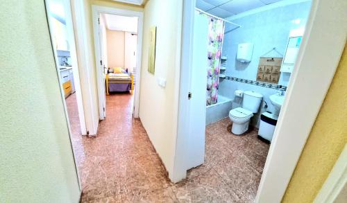 Kúpeľňa v ubytovaní La Aldea bajo dos dormitorios en Puerto Rey