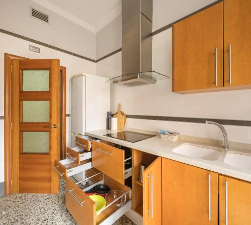 Cucina o angolo cottura di Macflats Valencia Puerto