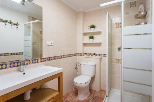 Kúpeľňa v ubytovaní Ático Jávea Puerto