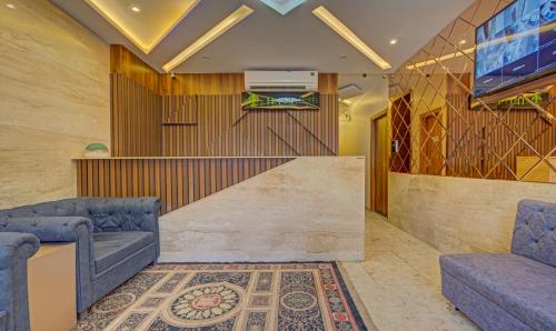 Posezení v ubytování Treebo Prince Andheri East