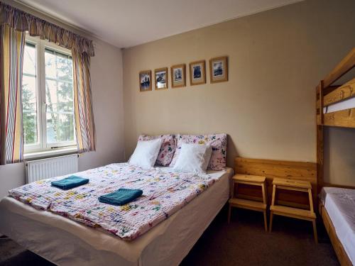 Posteľ alebo postele v izbe v ubytovaní Apartment Harrachov 141 by Interhome