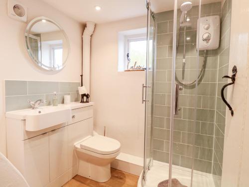 Et badeværelse på Holly Cottage