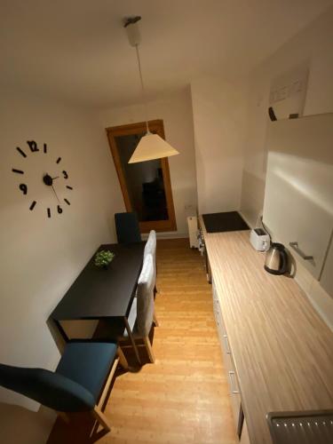 Χώρος καθιστικού στο Waren Appartements