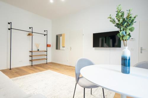 Bright & Airy Apartment with Balcony near City Center