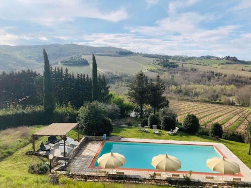 The swimming pool at or close to MEA CASA Toscana