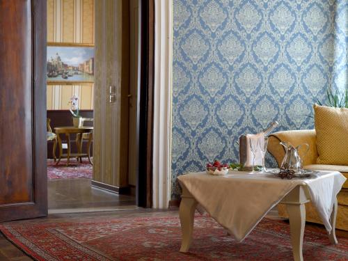 Posezení v ubytování Hotel Corte dei Greci