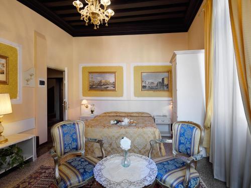 Posezení v ubytování Hotel Corte dei Greci