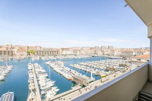 Vieux-Port - Vue exceptionnelle - 3 ch et clim