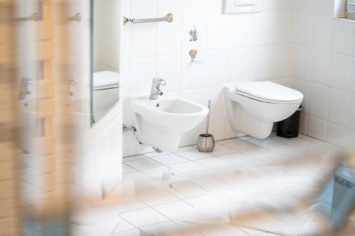 Un baño de Fewo Obsthof Matthies