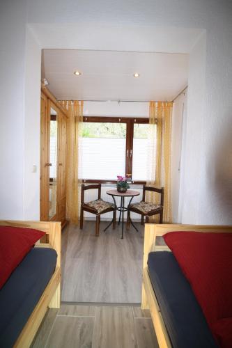 Posezení v ubytování Komfort Ferienwohnung FEWO 74-3