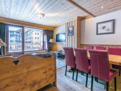 Appartement élégant 3 pièces cabine avec wifi, skis aux pieds, en résidence de standing à Val-d'Isère