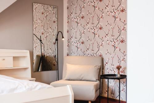 Postel nebo postele na pokoji v ubytování Straendhus Bed&Breakfast