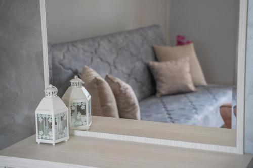 Гостиная зона в Apartment with sea view