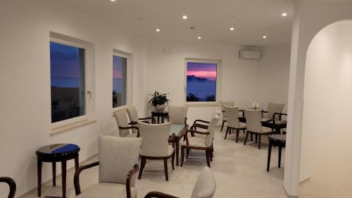 Posezení v ubytování Hotel Dania