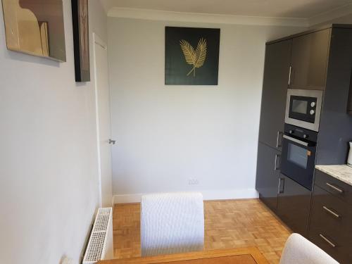Η κουζίνα ή μικρή κουζίνα στο Parkview Apartment