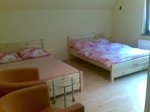 Cama o camas de una habitación en Karpacz 30